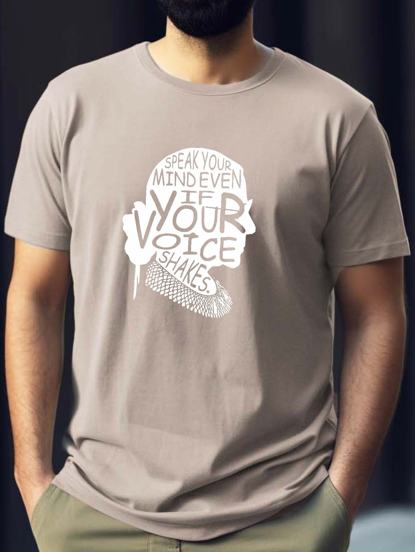 Woman in saree silhouette' Men's T-Shirt