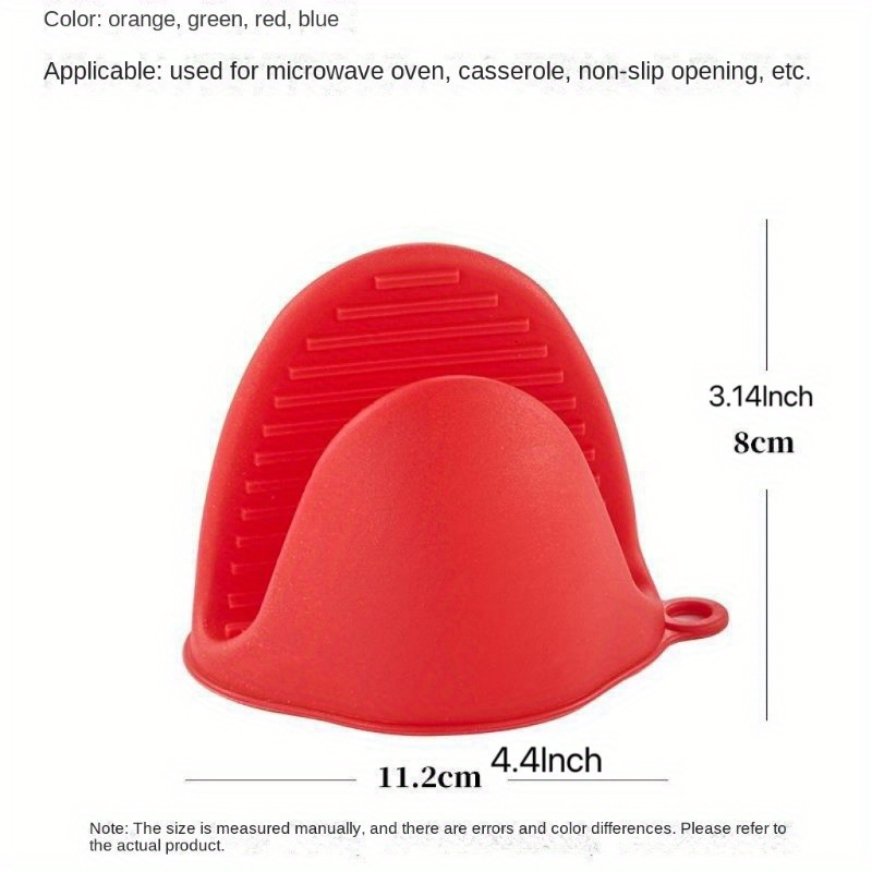 Silicone Hand Clip, Silicone Pot Holders, Heat Resistant Rubber Oven Mitts, Mini  Oven Gloves For Kitchen Cooking & Baking, Kitchen Accessories, Kitchen  Gadget - Temu