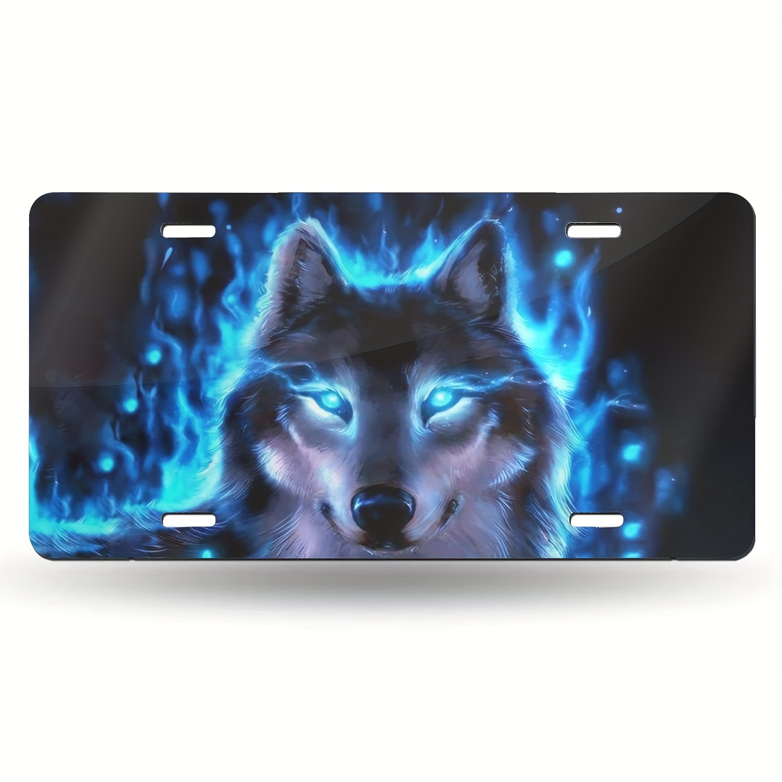 thumbnail image 2 of Sunrise Landscape License Plate Beautiful Lake Mountain Metal Car Front License 2 of 12