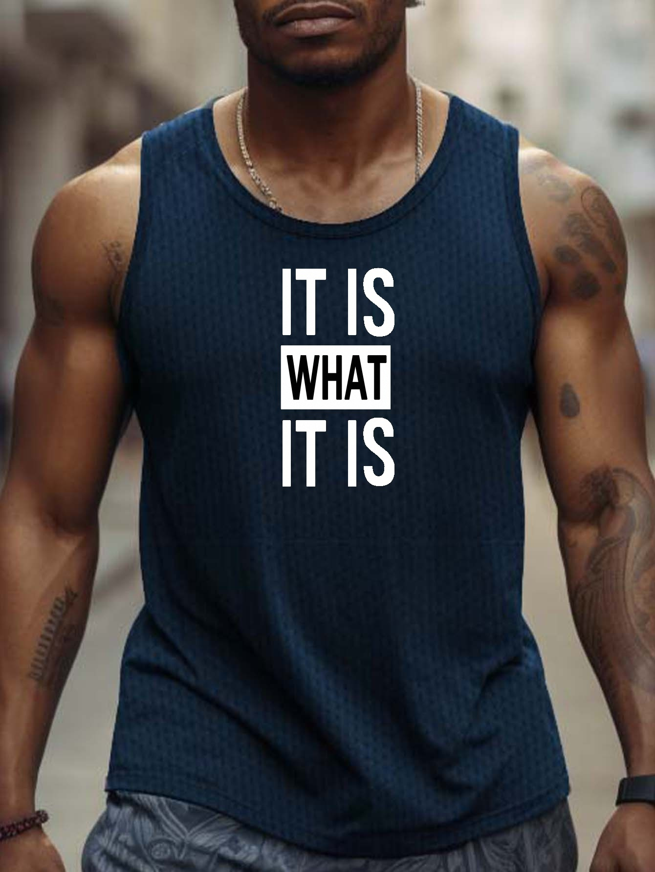 Oversized Men's Tank Top Números Letras Impresión Camisetas - Temu Chile