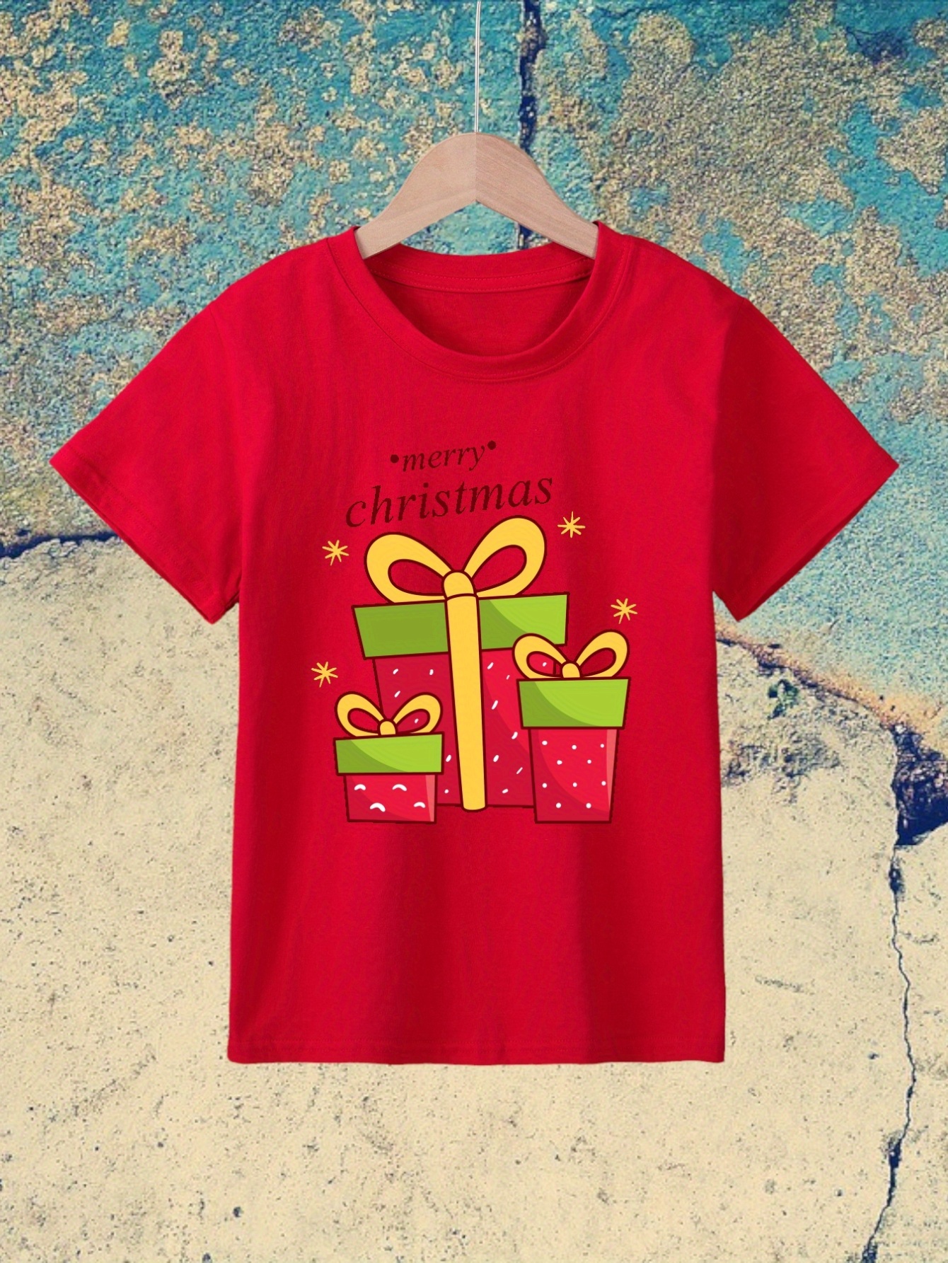 Camiseta Manga Corta Niños Navidad Ropa Verano Cómoda - Temu Chile