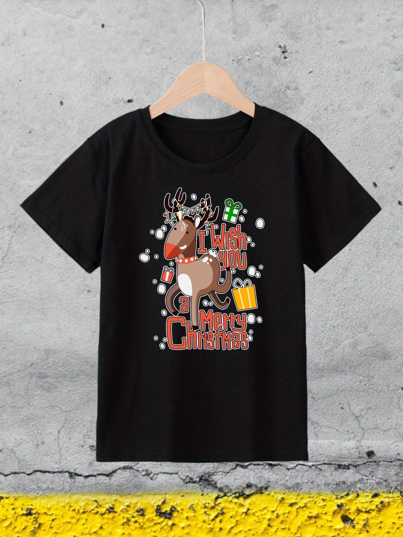 Camiseta Manga Corta Niños Navidad Ropa Verano Cómoda - Temu Chile