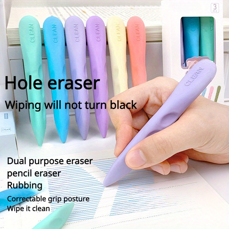 Art Eraser Pen shaped Eraser Solid Wood Sharpenable Ultra - Temu