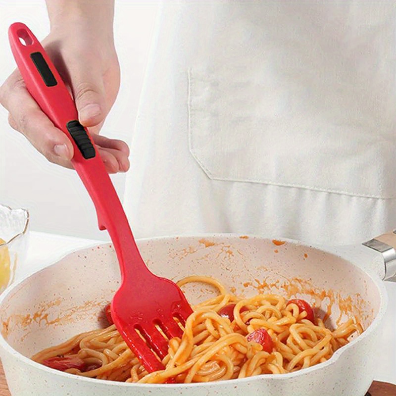 Silicone Pasta Fork Food Grade Pasta Spoon BPA Free Spaghetti