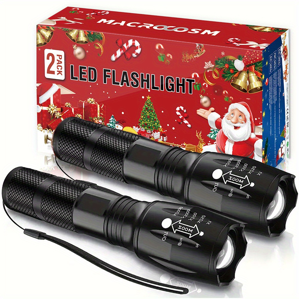 Led Flashlights: Portable Handheld Tactical Flashlights For - Temu