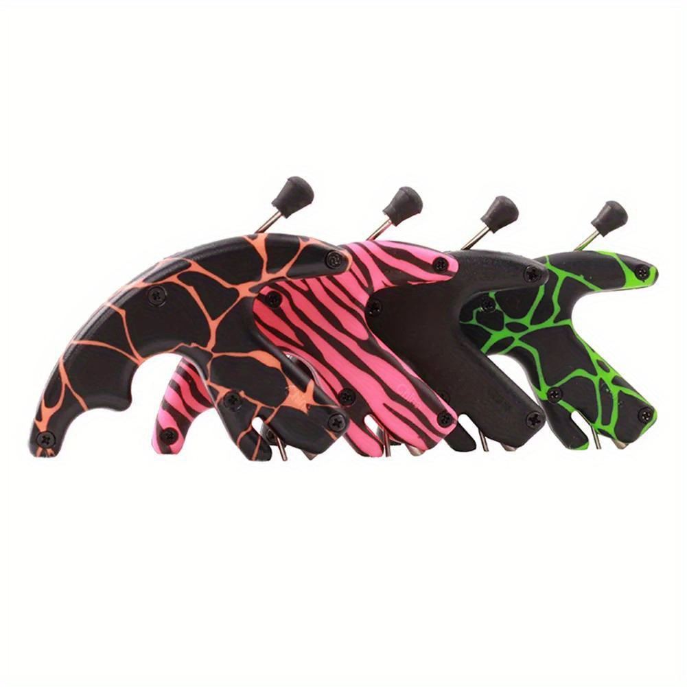 Three-Finger Thumb Caliper Grip Release Aid for Archery Practice And Outdoor Hunting Support
