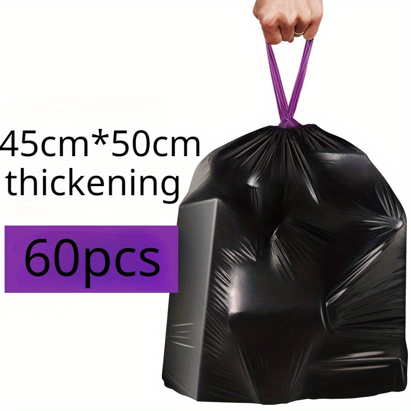 Large Drawstring Garbage Bag Disposable Garbage Bag - Temu