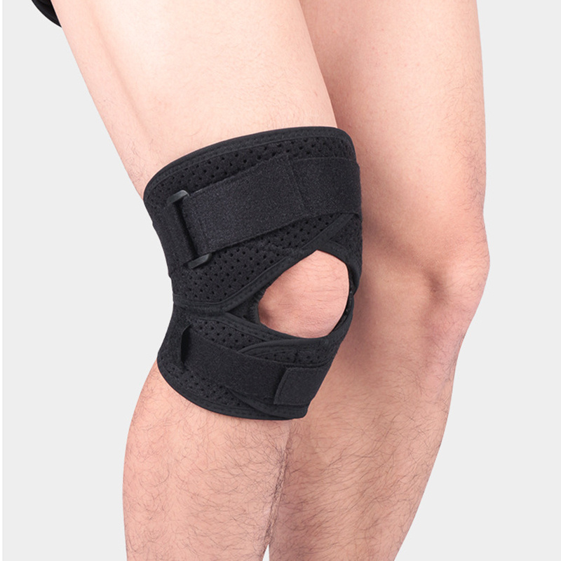 Hinged Knee Brace Support Strong Meniscus Protection Compression Arthritis  Sport