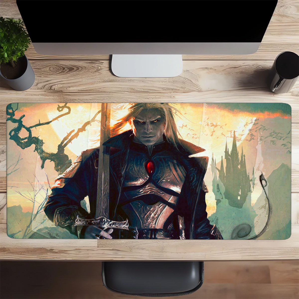 1pc Large Size Mat, Anime Desktop Mat, Desk Accessories, Christmas  Halloween Festival Multiplayer Party Mat, 2MM Thickness