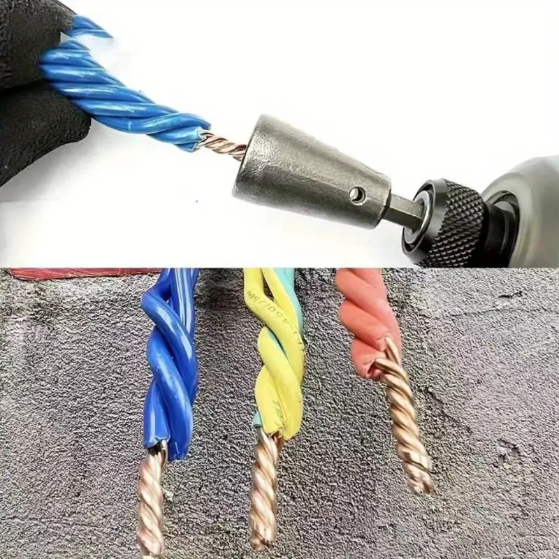 1st Elektriker Wire Twisting Tools Elektriker Snabbt Twister Automatisk  Wire Twisting Tool Wire Stripper
