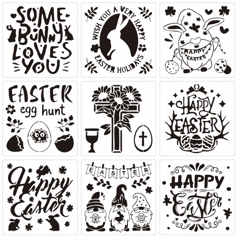 Easter Stencils