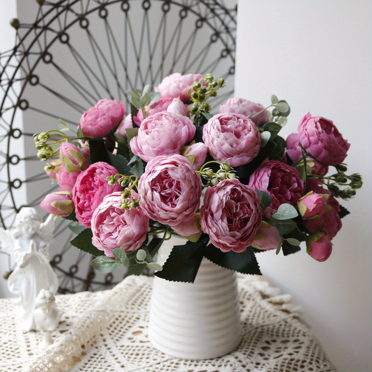 Pink Peony Wedding Bouquet. -  Canada