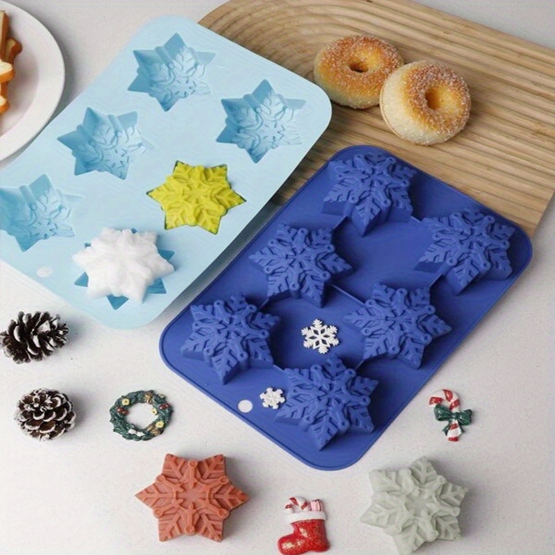3D Christmas Snowflake Mold / Cake Decorating Supplies