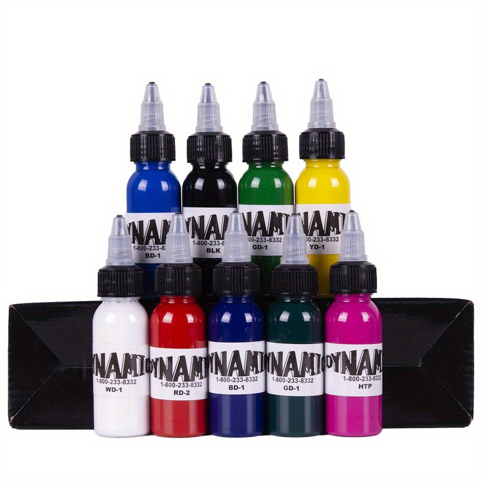 Conjunto De Tintas Para Tatuajes De 14 Colores De 30 Ml 1 Oz, Conjunto  Profesional De Tintas Para Tatuajes. Adecuado Para Artistas De Tatuajes Y  Entusiastas Aficionados, Moda de Mujer