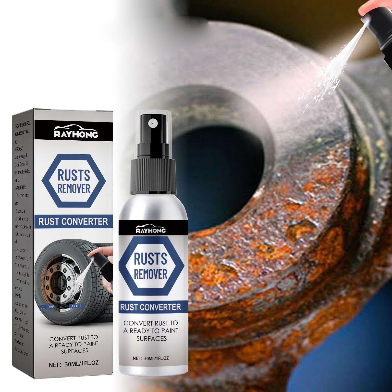 Rayhong Rust Remover Rust Remover For Car Coatings