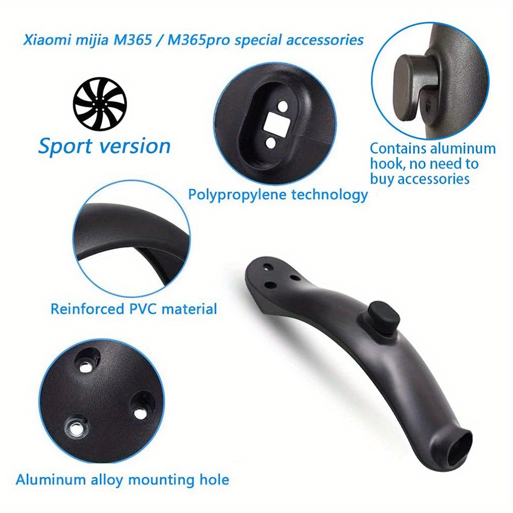 Garde Boue Arrière pour Trottinette Electrique Xiaomi M365-M365