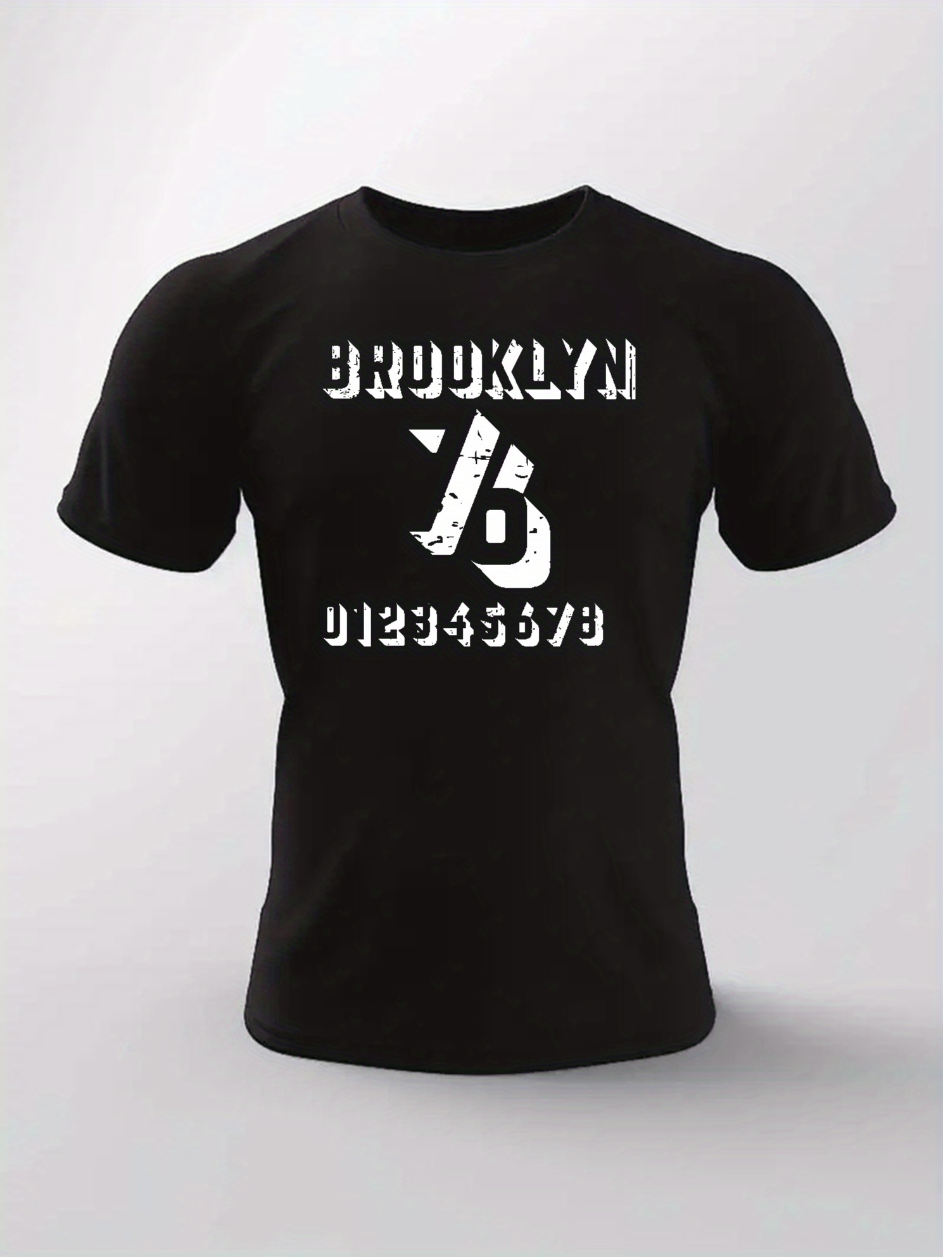 Camisetas Para Hombre Camiseta Con Estampado Brooklyn 76 Temu