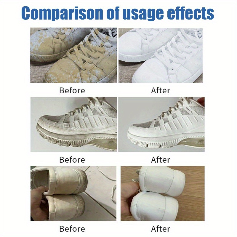 White Shoe Cleaning Cream Shoe Brightening And Whitening - Temu