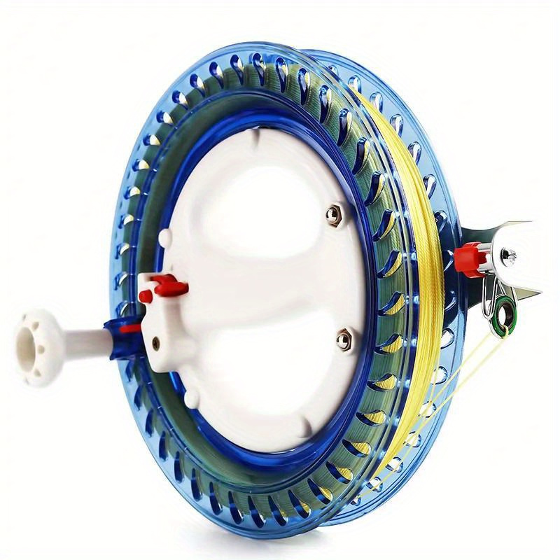 Blue Kite Reel Winder With Fire Wheel String And Twisted String