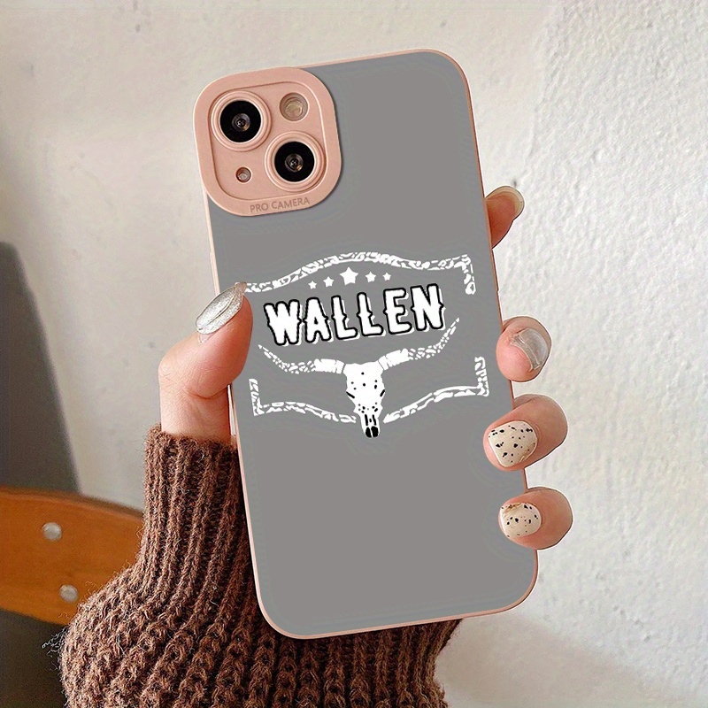 

Wallen Pattern Silicone Protective Phone Case For Iphone 15 14 13 12 11 Pro Max Xr Xs X 7 8 6 Plus Mini 2022 Se