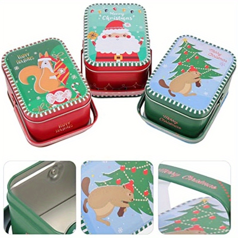 Recycle Christmas Cookie Tins Into Storage - DIY Candy