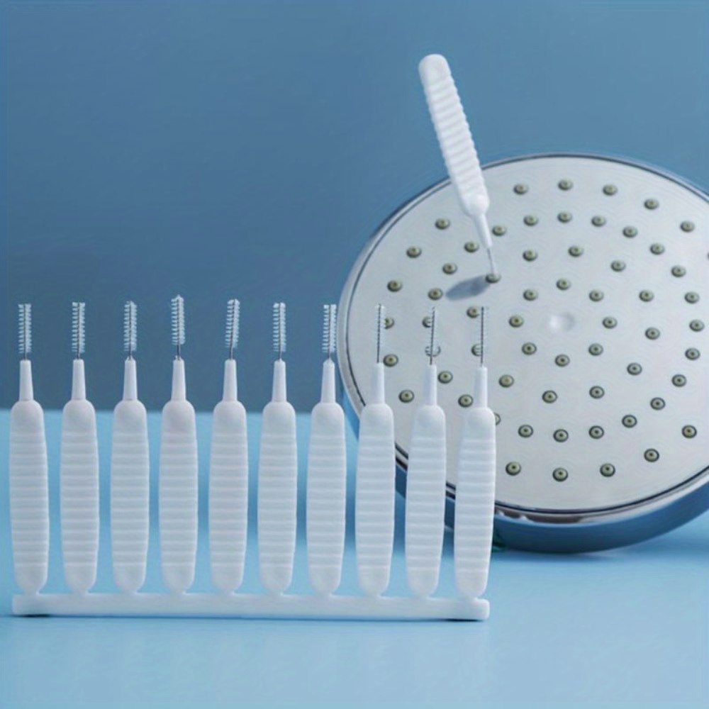 Shower Head Cleaning Brush, Anti-Clogging Cleaning Brush 100 PCS, Shower  Nozzle Cleaning Brush Multifunctional Hole Cleaning Brush for Pore Small