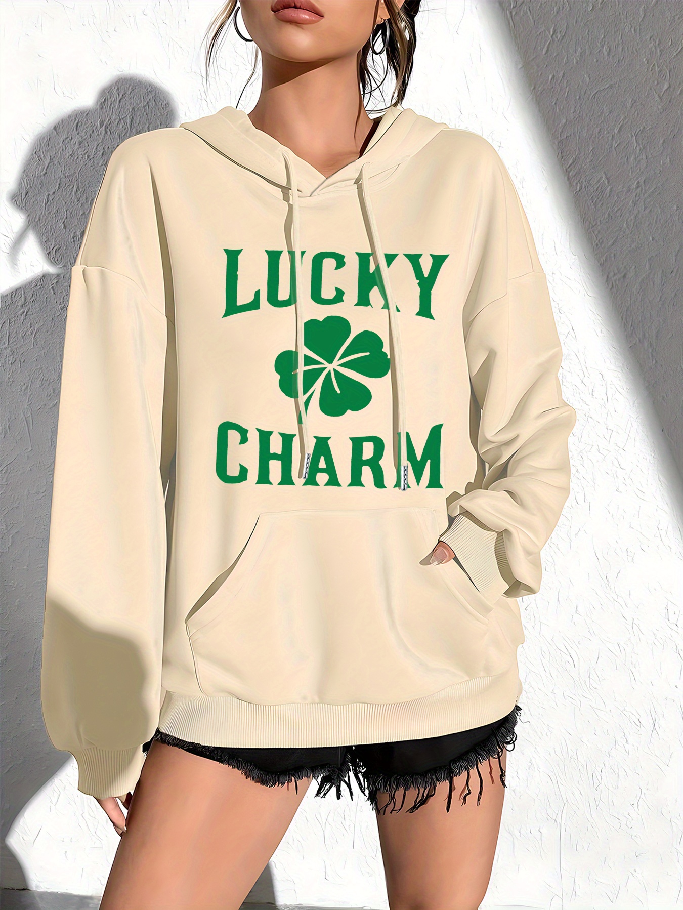 Lucky Brand Long Sleeve Hooded Sweaters for Women