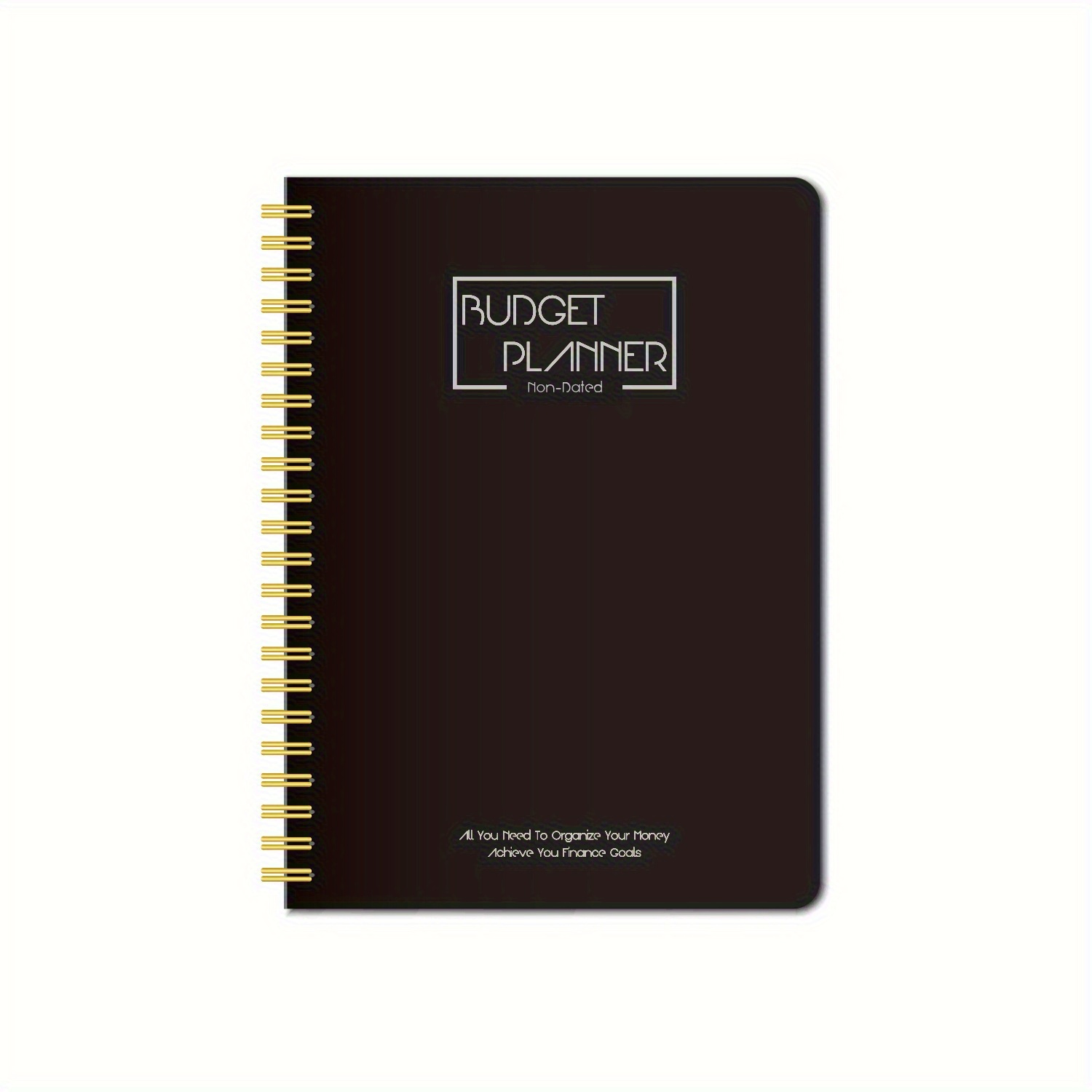  Budget Planner - Monthly Budget Book with Expense Tracker  Notebook, Undated Bill Organizer & Finance Planner to Take Control of Your  Money, 2023-2024 Account Book to Manage Your Finances-Black 