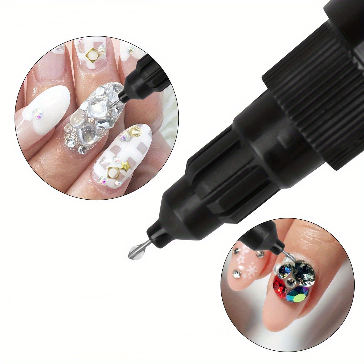 Nail Design Adhesive Super Sticky Rhinestone Glue, Nail Ornament Adhesive  Drill Glue, Non-flowing Glue For Nail Art DIY