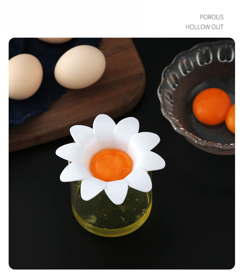 Daisy Egg Separator Daisy Household Flower Egg Yolk - Temu