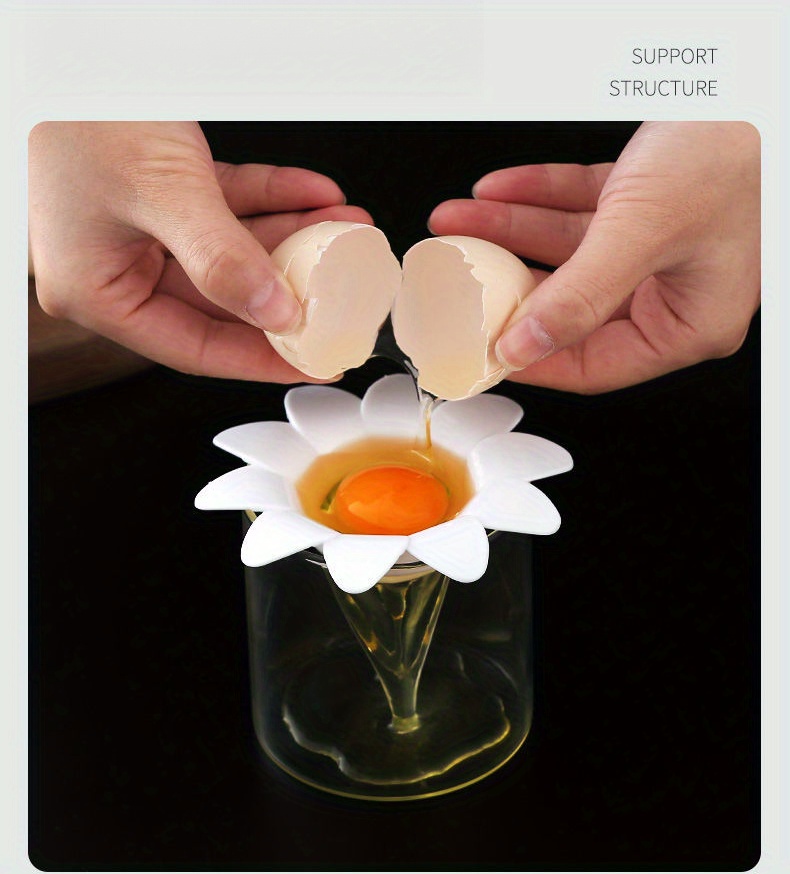 Daisy Egg Separator Daisy Household Flower Egg Yolk - Temu