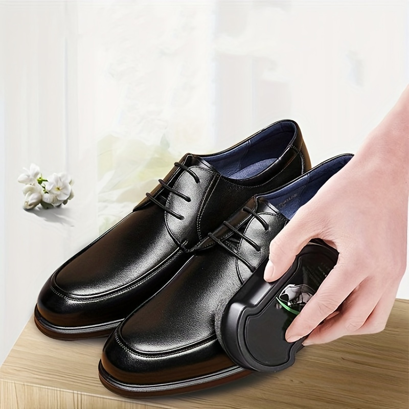 Liquid Leather Shoes, Black Leather Shoe