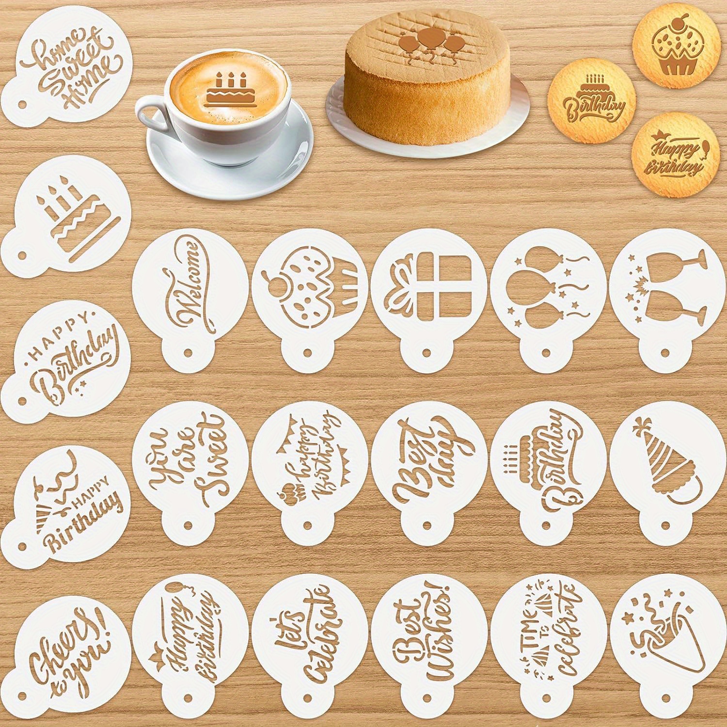  5.5''x5.5'' Cookie Stencil for Airbrushing,Royal Icing Stencils  for Stencil Genie, Plaid Cookie Stencil,Mother's Day Cookie Stencils,Wedding  Cookie Stencils (Love Stencils) : Home & Kitchen
