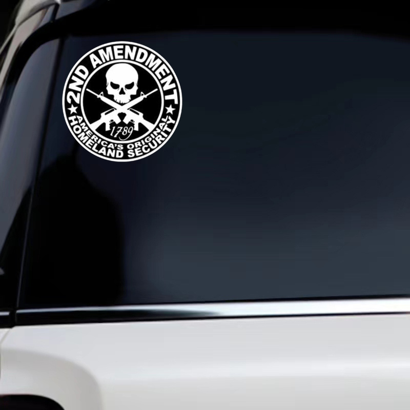 2nd Amendment America's Original Homeland Security vinyl sticker