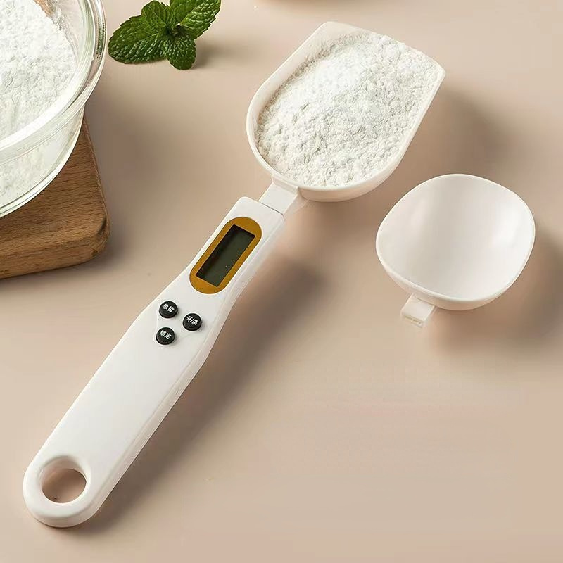 Weight Measuring Spoon Lcd Digital Kitchen Scale Measuring - Temu