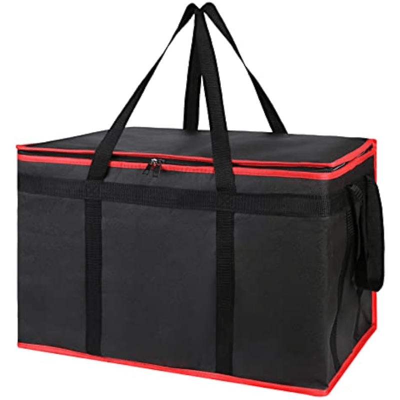 TEMU 1pc Insulated Food Delivery Bag For Hot And Cold Meal, Insulation Bag For Outdoor Camping & Picnic