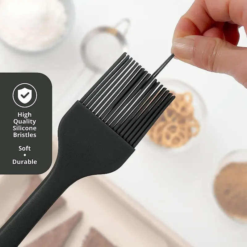 Silicone Basting Pastry Brush, Heat Resistant Basting Brushes For