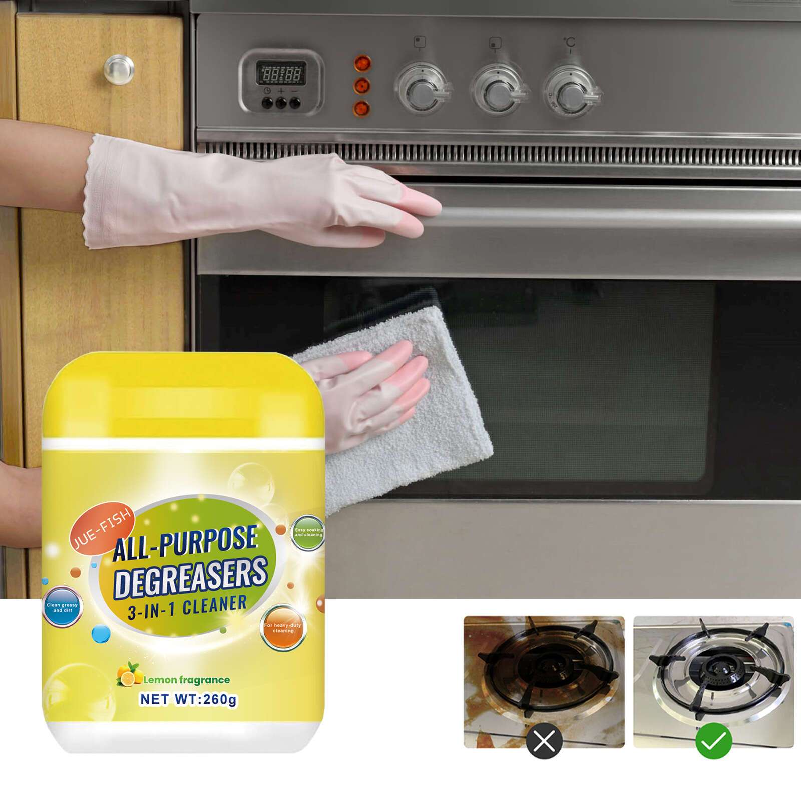 Multipurpose Kitchen Cleaning Spatula Oil Fume Removal Range - Temu