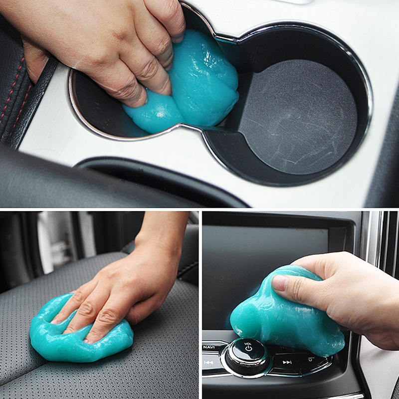 Gel de nettoyage pour voiture, Kit de nettoyage intérieur pour nettoyage de  voiture