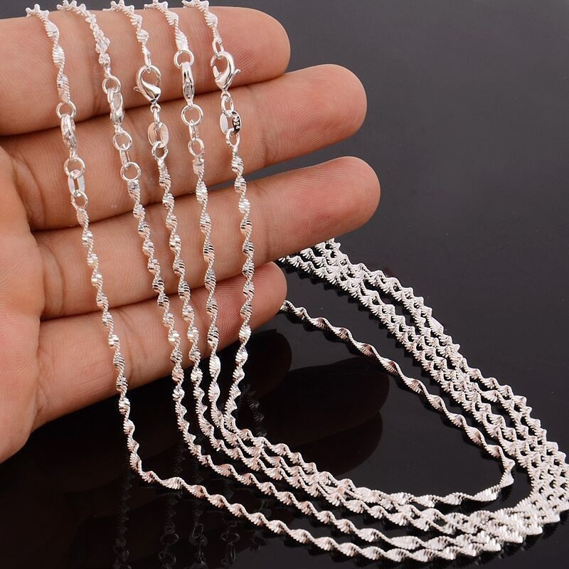 Long hot sale thin chain