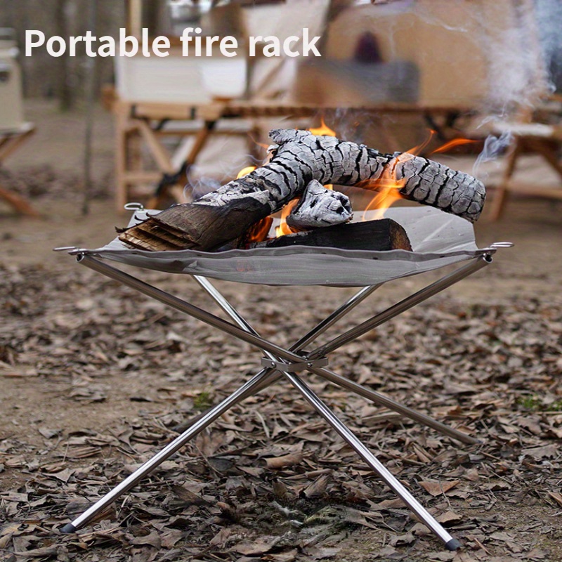 Lightweight Metal Folding Portable Outdoor Camping Grill Table