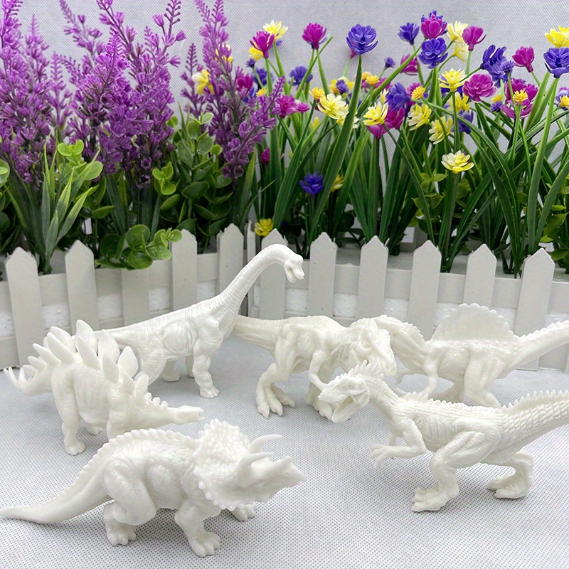 whatstem 3D Scene Wooden Arts and Crafts for Kids, Painting Toy to Paint  Your Own Dinosaur Picture Frame Craft Kits, Ideal Gifts for Boys and Girls