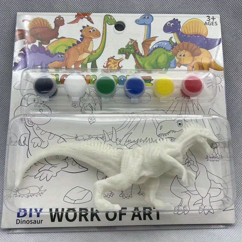 Simple Creative Lovely Color-changing Dinosaur Diamond Painting 3D DIY  Hand-made Desktop Decoration Daily Home Desk Decoration