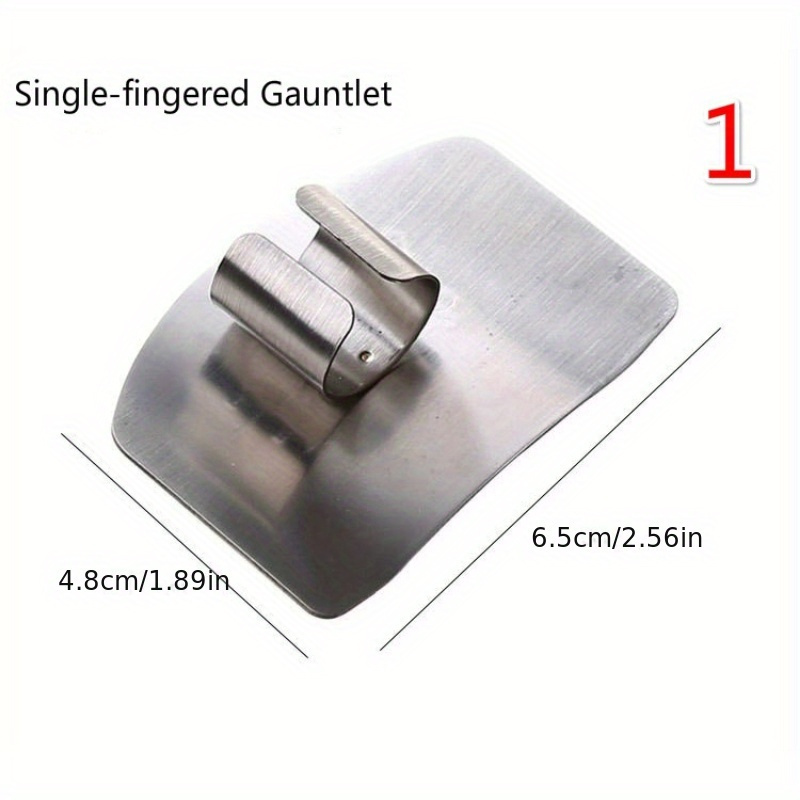 1pc Finger Guard, Stainless Steel Fin Guard, Kitchen D Metal Finger Guard,  Cutting Protector, Safety Cutting Tools, Kitchen Accessaries Kitchen Tools