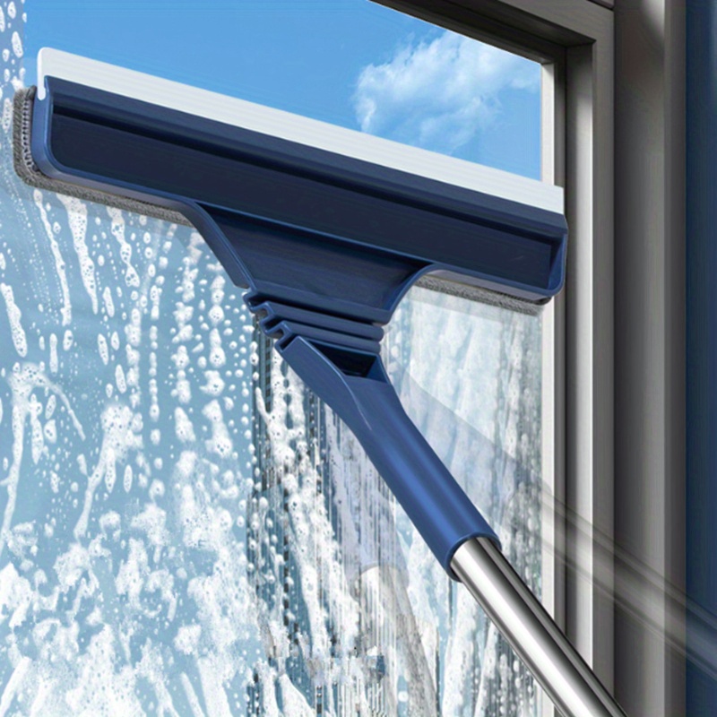 Limpiador magnético de ventana exterior, cepillo de ventana de doble cara,  herramientas de limpieza de limpiaparabrisas de vidrio, ajustable para