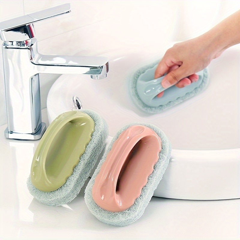 Handheld Bathtub Scrubber, Bathtub Sponge Brush, Kitchen Cleaning