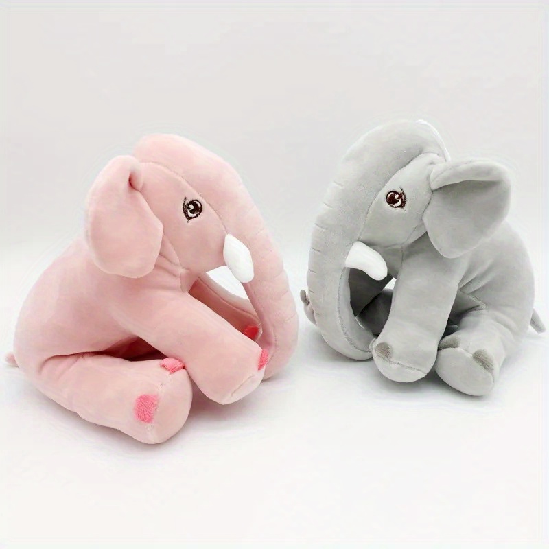 Lindo Peluche Calma Juguete Elefante Peluche Muñecas Animal Relleno Peluche  Suave Decoración Regalos Methold FN006966-01