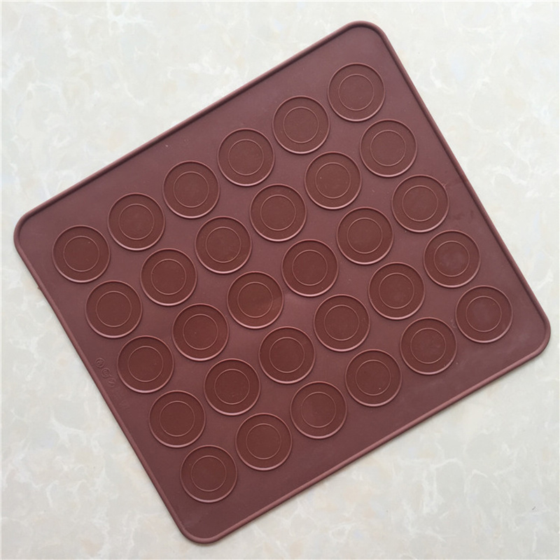 Kitchen Silicone Macaron Pastry Oven Baking Mould Macaroon Sheet