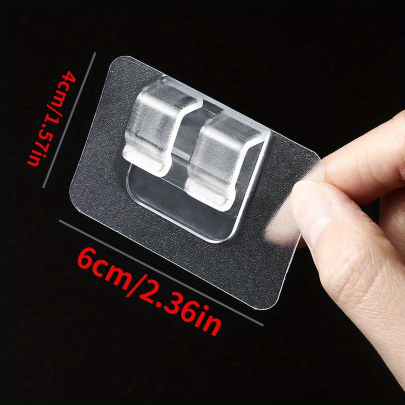 6pcs Car Floor Mat Fixing Sticker Clips