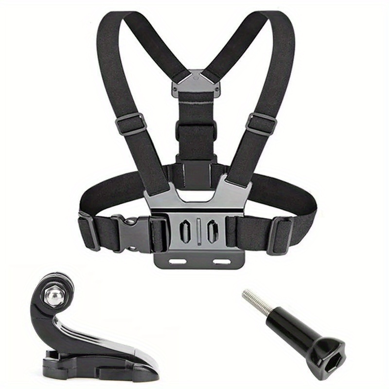 Harnais de fixation de poitrine pour caméra d'action, avec crochet en J,  accessoires de sport et de voyage pour Gopro 10 Dji Osmo - AliExpress